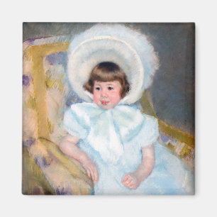 Mary Cassatt - Portrait Louise-Aurore Villeboeuf Magneet