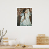 Mary Cassatt - Une Fille Organisant Son Poster De (Cuisine)