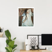 Mary Cassatt - Une Fille Organisant Son Poster De (Bureau à domicile)