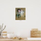 Mary Cassatt Zedign Affiche d'art #204 (Cuisine)