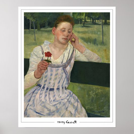 Mary Cassatt Zedign Affiche d'art #347 (Devant)