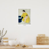 Mary Cassatt Zedign Affiche d'art #44 (Cuisine)