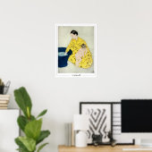 Mary Cassatt Zedign Affiche d'art #44 (Bureau à domicile)