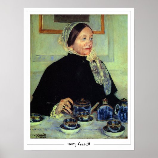 Mary Cassatt Zedign Affiche d'art #72 (Devant)