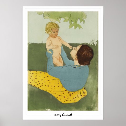 Mary Cassatt Zedign Art Poster #14 (Voorkant)