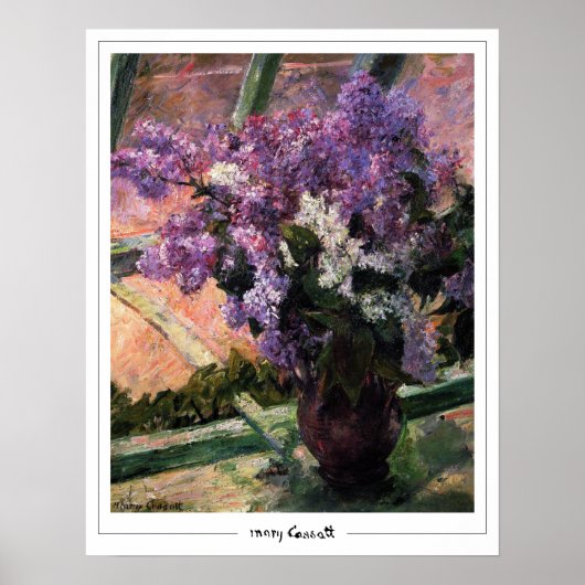 Mary Cassatt Zedign Art Poster #176 (Voorkant)