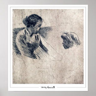 Mary Cassatt Zedign Art Poster #342