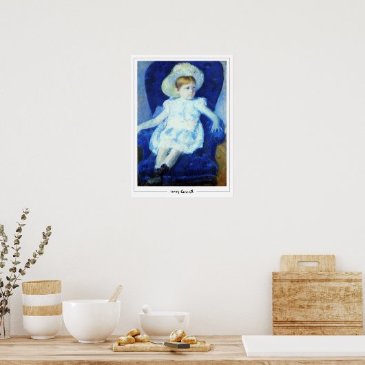 Mary Cassatt Zedign Art Poster #415 (Keuken)