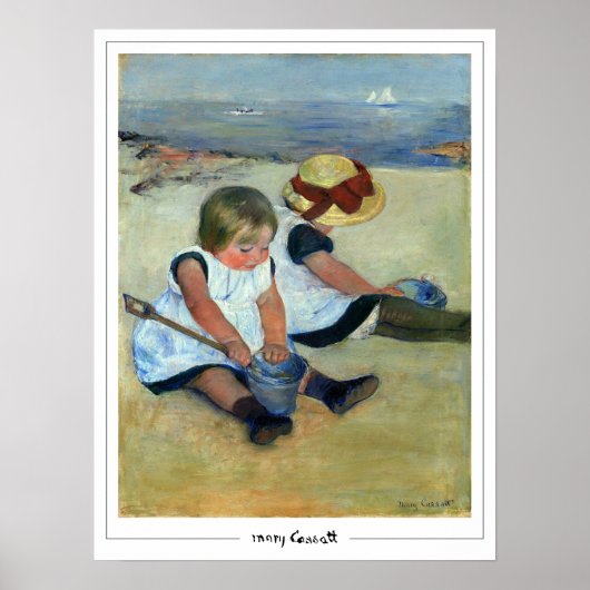 Mary Cassatt Zedign Poster d'art #140 (Devant)