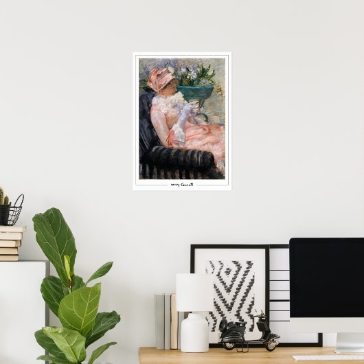Mary Cassatt Zedign Poster d'art #26 (Bureau à domicile)