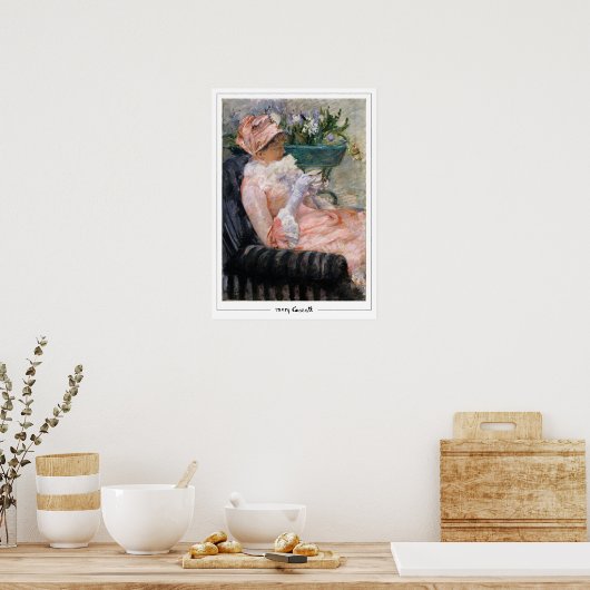 Mary Cassatt Zedign Poster d'art #26 (Cuisine)