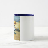 Mary Cassatt's kinderen op de strand (1884) Mok (Midden)