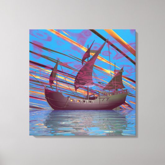 Mary Celeste Canvasprint Canvas Afdruk (Voorkant)