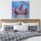 Mary Celeste Canvasprint Canvas Afdruk (Insitu (Slaapkamer))