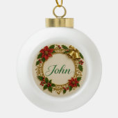 Mary Christmas Ornament – Personalized Keepsake (Voorkant)