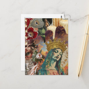 Mary Collage Briefkaart