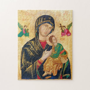 Mary en de Baby Jesus Legpuzzel