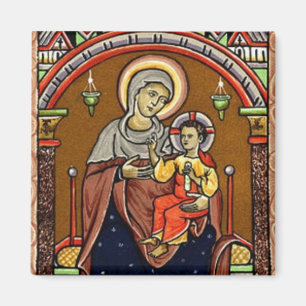 Mary en Jesus  Magnet Magneet