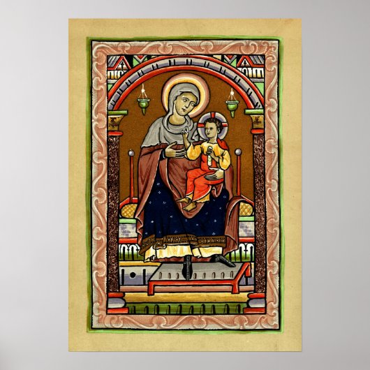 Mary en Jezus Poster (Voorkant)