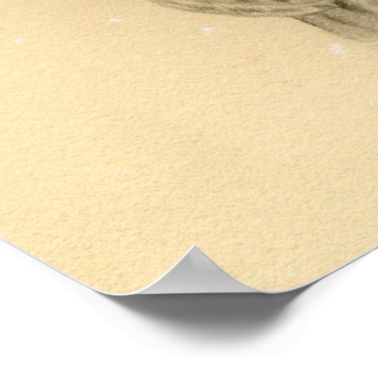 Mary en Joseph Poster/ Print (Hoek)