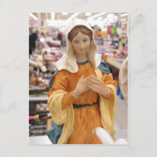 Mary Figurine Briefkaart