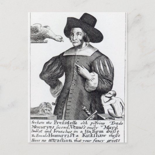 Mary Frith Briefkaart (Voorkant)