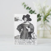 Mary Frith Briefkaart (Staand voorkant)
