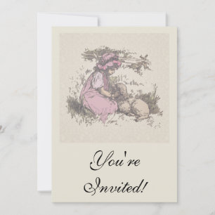 Mary had een kleine lampzuster Rhyme Kaart