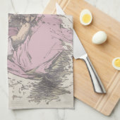 Mary had een kleine lampzuster Rhyme Theedoek (Quarter Fold)