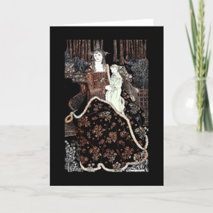 Mary Holding Baby Jesus Feestdagen Kaart