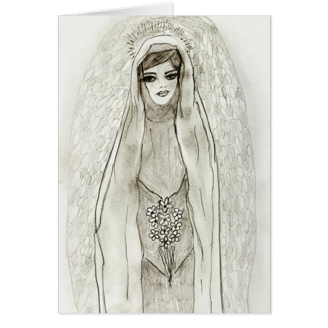 Mary in de Grotto (Voorkant)