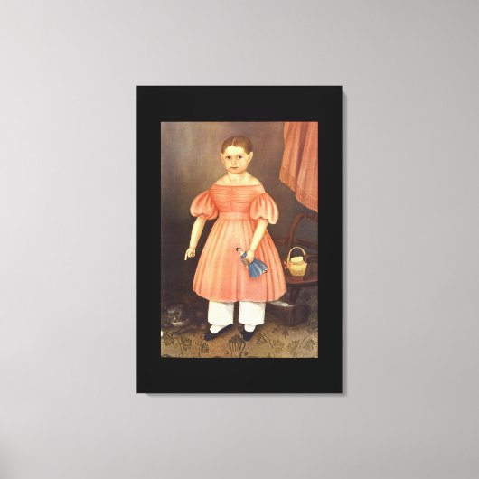 Mary Jane Smith', Joseph Whiting_Portretten Canvas Afdruk (Voorkant)