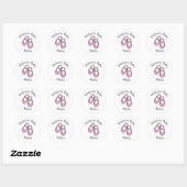 Mary Janes Baby shower Stickers (Vel)