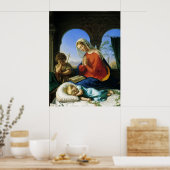 Mary, Jesus & John the Baptist Poster (Cuisine)