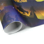 Mary & Joseph Kerstmis Nativiteit Cadeaupapier (Rol Hoek)