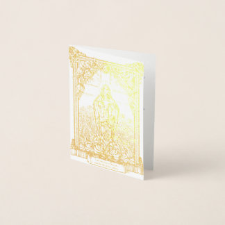 Mary-kaart zonder maagd folie kaarten