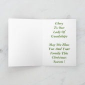 Mary Kerstmis Feestdagen Kaart (Binnen)