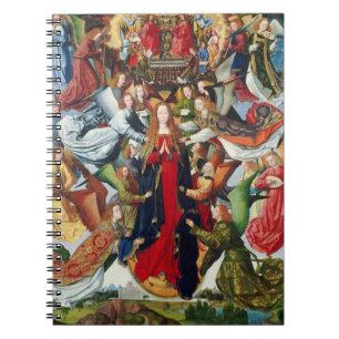 Mary, koningin van de hemel, c. 1485-1500 notitieboek