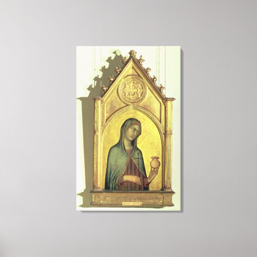 Mary Magdalen, c.1320 Canvas Afdruk (Voorkant)