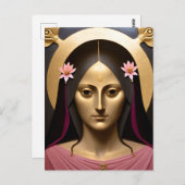 Mary Magdalene Briefkaart (Voorkant / Achterkant)