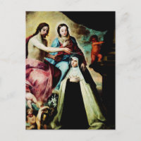 Mary Magdalene de Pazzi door Pedro de Moya
