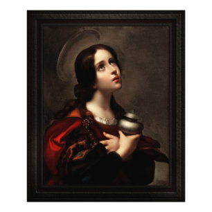 Mary Magdalene door Carlo Dolci Foto Afdruk