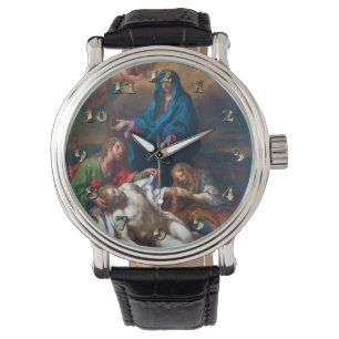 Mary Magdalene en Jezus Horloge