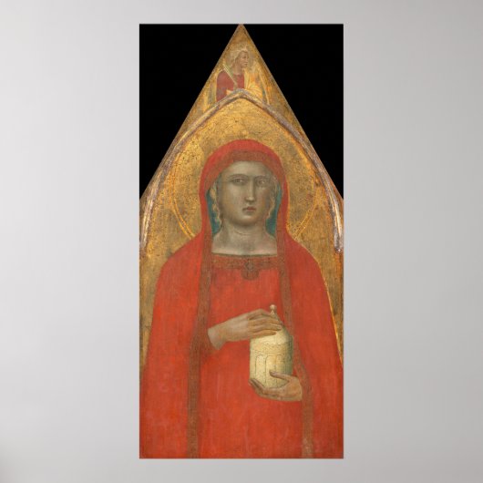 Mary Magdalene - Pietro Lorenzetti Poster des Beau (Devant)