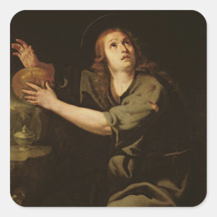 Mary Magdalene Vierkante Sticker