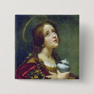 MARY MAGDELENE VIERKANTE BUTTON 5,1 CM