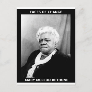Mary McLeod Bethune Briefkaart