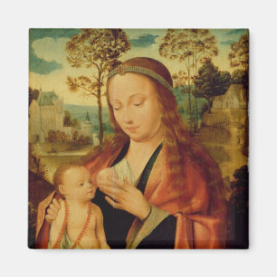 Mary met het Christelijke Kind, begin 16e eeuw Magneet