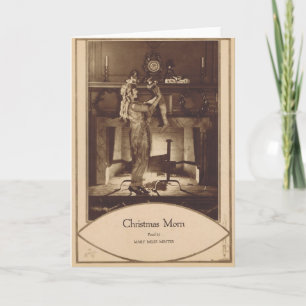 Mary Miles Minter 1921 Feestdagen Kaart