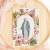 Mary Modern Catholic Funeral - Carte de prière